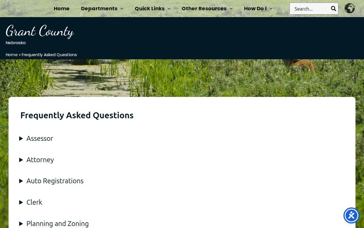 Grant County public-records request information for booking records